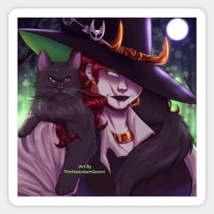 The Cat Witch Sticker